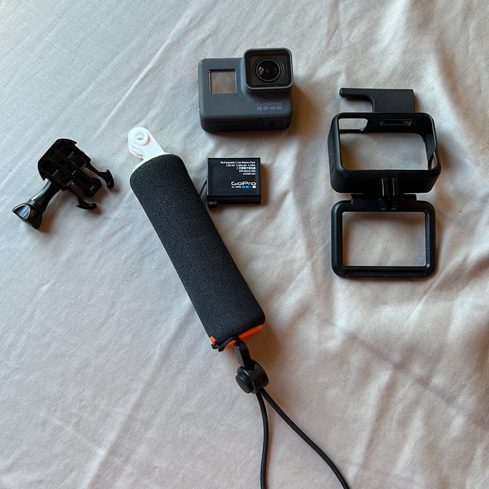 GoPro Hero 5 with holder